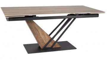 Керамический стол Signal Genesis Legno коричневый