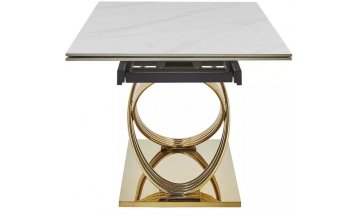 Керамический стол Signal Hermes II белый