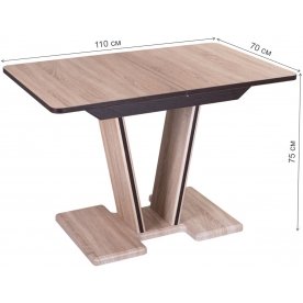 Стол на тумбе Джаз ПР ОС/ОС 03 ОС