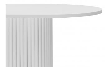 Деревянный стол Барон 160 х 90 белый / белый