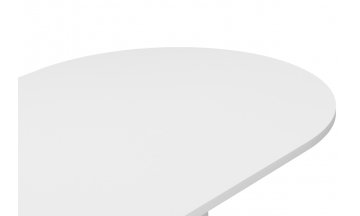 Деревянный стол Барон 160 х 90 белый / белый