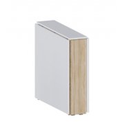 сонома / белый