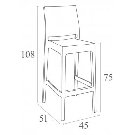 Барный стул 234/099-6991