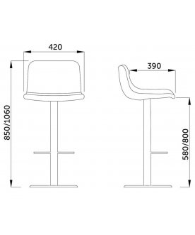 Барный стул Madrid