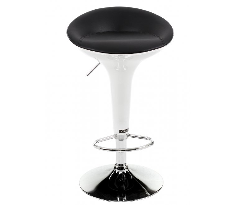 Барный стул Bomba Soft white / black