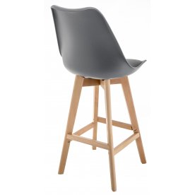 Барный стул Burbon серый