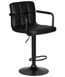 Стул барный Kruger arm black черный