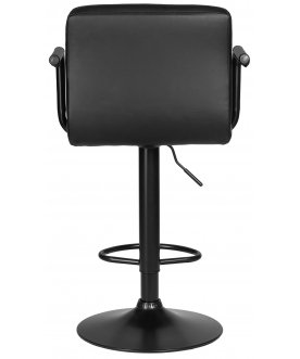 Стул барный Kruger arm black черный