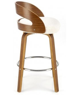 Барное кресло Halmar H-110 орех / кремовый