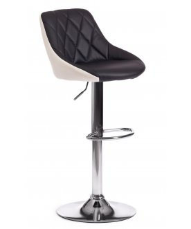 Барное кресло Messy mod. KY704C хром / черный / белый