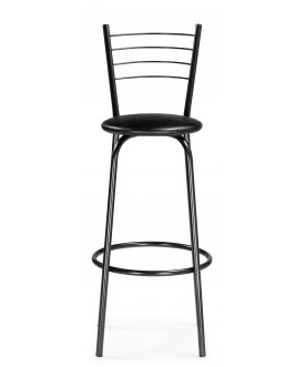 Барный стул Sadov черный / светлый мусс