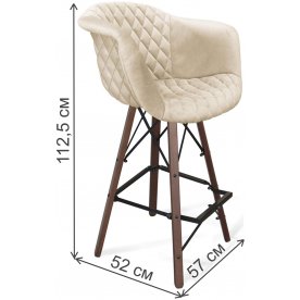 Барный стул Sheffilton SHT-ST31-С4/S80