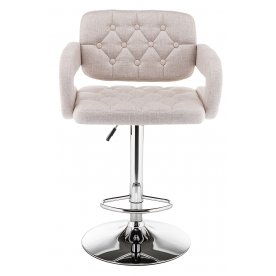 Барный стул Shiny ткань cream