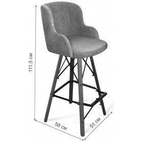 Барный стул SHT-ST39/S80