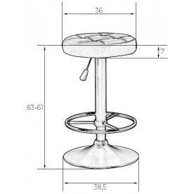 Барный стул Bruno