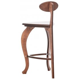 Барный стул три ножки гнутые