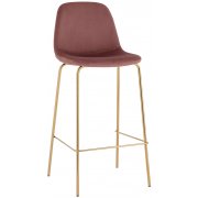 пыльно-розовый / золотой