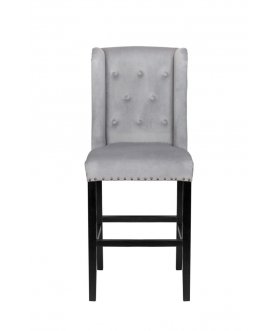 Барный стул Skipton Grey Velvet