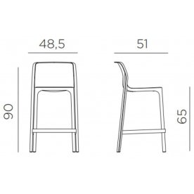 Полубарный стул 003/4035602000