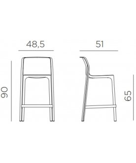 Полубарный стул 003/4035604000
