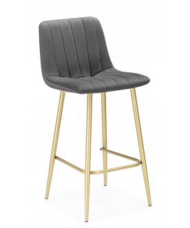 Барный стул Дани Мини темно-серый (zd 995) / золотой np