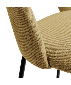 Барный стул Mahalia горчично-желтый