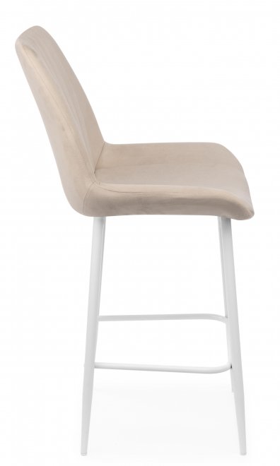 Полубарный стул Седа бежевый (zd 210) / белый