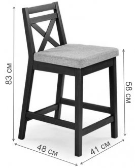 Полубарный стул Borys Low