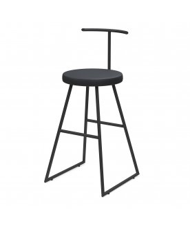 Барный стул Сканди-65 софт экокожа/черный