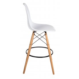 Барный стул Eames PC-007 белый