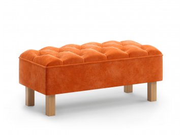 Банкетка Агат оранжевый