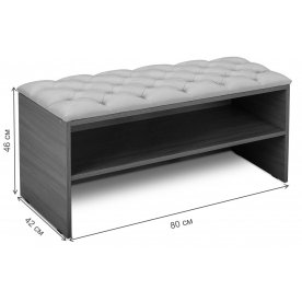 Банкетка Флёр 800