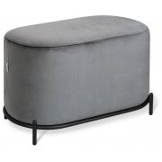 угольно-серый / черный муар