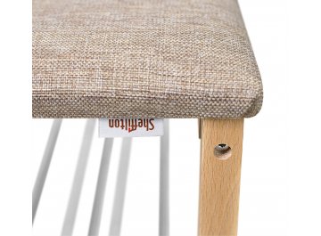 Банкетка SR-0628 прозрачный лак / кедровый