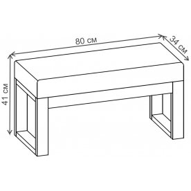 Банкетка Таф-2