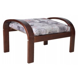 Пуф для ног Сайма (ткань) вишня / джой