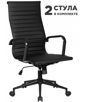 Комплект компьютерных кресел Clark Simple black
