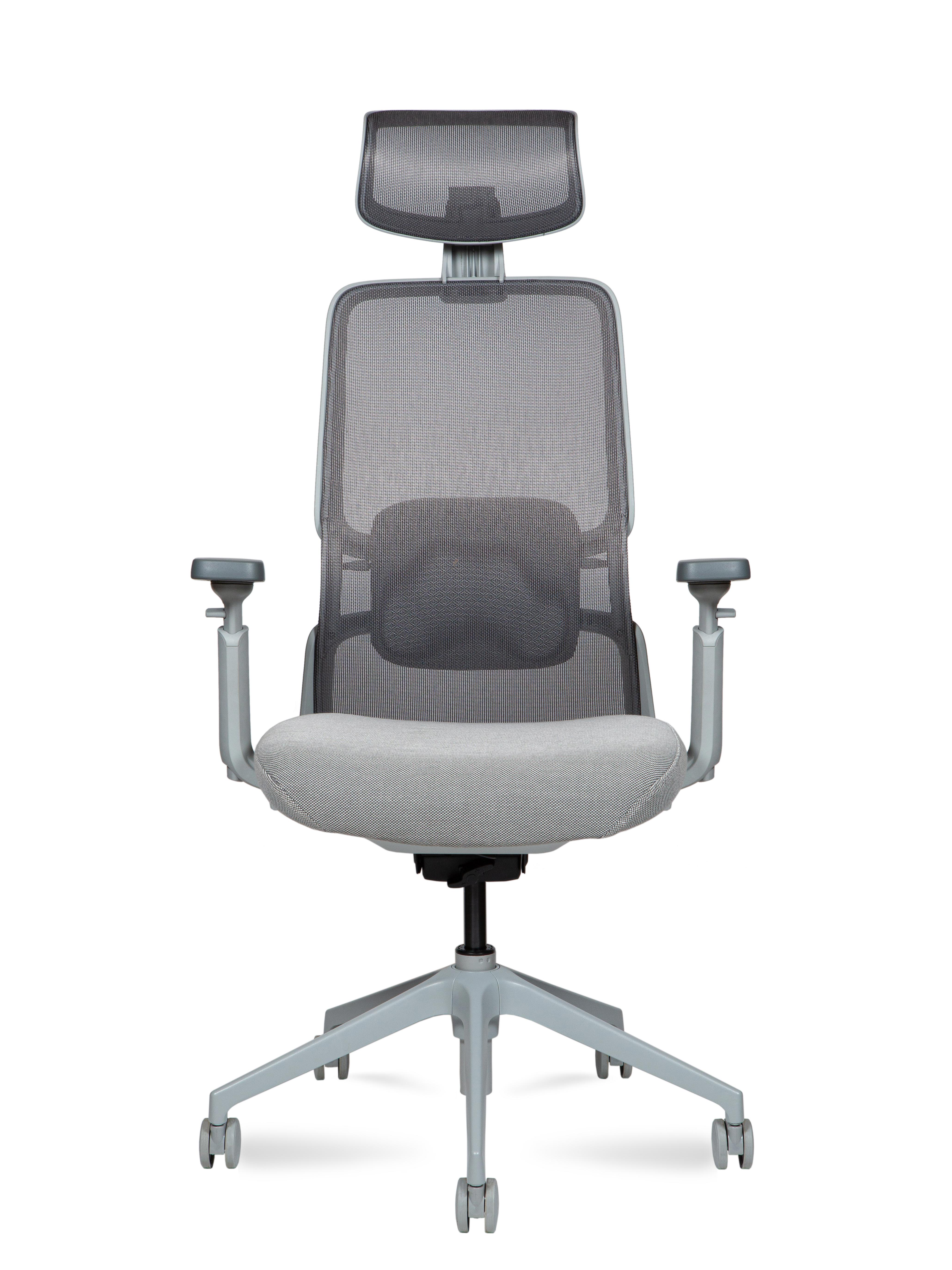 Компьютерное кресло Alpina серый