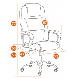 Компьютерное кресло Bergamo