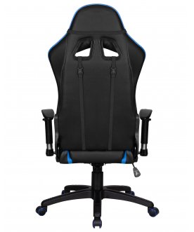 Игровое кресло Brian черно-синяя экокожа
