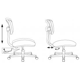 Компьютерное кресло Бюрократ