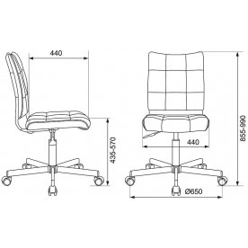 Компьютерное кресло Бюрократ CH-330M/velv36