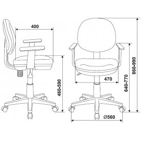 Компьютерное кресло Бюрократ CH-W356AXSN / 15-118 салатовое