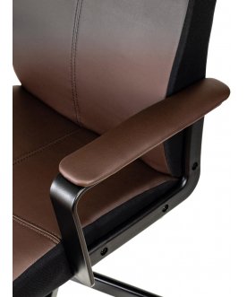 Компьютерное кресло Бюрократ DOMINUS-BR коричневое / черное
