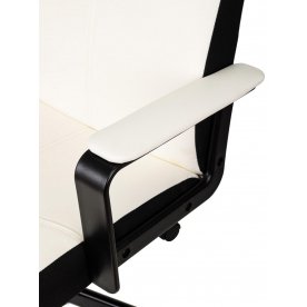 Компьютерное кресло Бюрократ DOMINUS-WH белое / черное