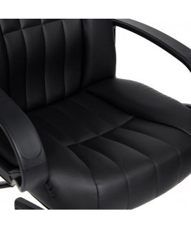 Компьютерное кресло CH833 черный экокожа