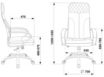 Компьютерное кресло CH-608SL/ECO