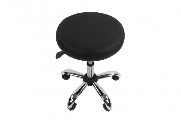 Компьютерное кресло Chairman 001 черный / хром