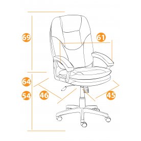 Компьютерное кресло Comfort lt