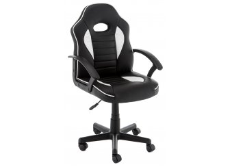 Компьютерное кресло Danger черное / белое